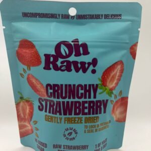 Oh Raw! - Strawberry Snacks - Crunchy & Freeze Dried 