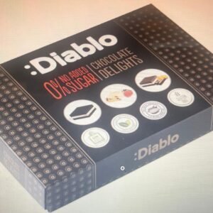 :Diablo - NAS Chocolate Box with Stevia, 115g