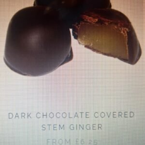Hamiltons - Dark Chocolate Covered Stem Ginger