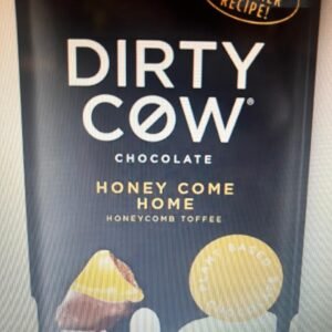 Dirty Cow - Honey Come Home Plant Baded Vegan Chocolate Bar Handmade
