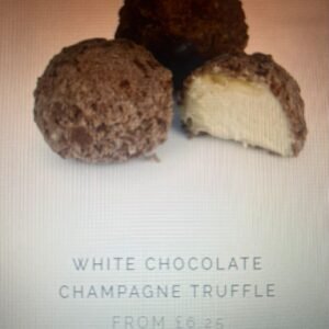 Hamiltons - White Chocolate Champagne Truffle