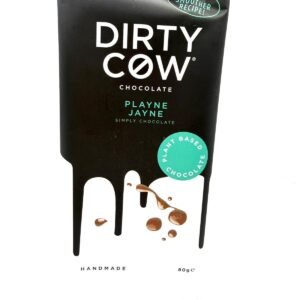 Dirty Cow - Playne Jayne Plant Based Vegan Chocolate Bar Handmade