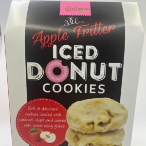Iced Donut Cookies - Apple Fritter