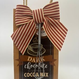 Hot Chocolates with whisks! Dark Chocolate