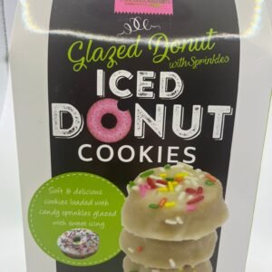 Iced Donut Cookies - Glazed Donut