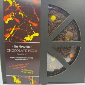 The Gourmet Chocolate Pizza Company - Totally Nutz Peanut Butter Chocolate Pizza