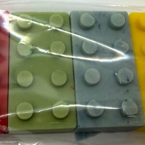 Brick style chocolate