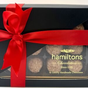 Hamiltons Champagne Truffles 12 in a luxury box