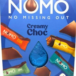 NOMO Creamy Choc Egg and Mini Bars 154g