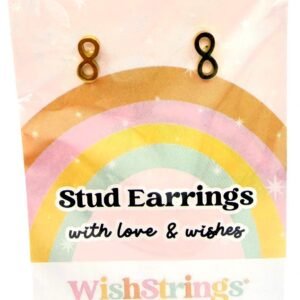 Wishstrings – Infinity Stud Earrings