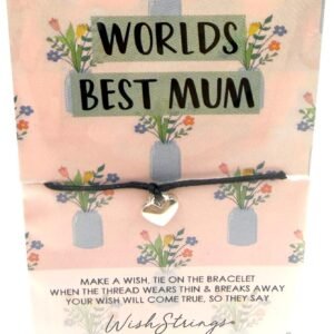 Wishstrings – World’s Best Mum Wish Bracelet