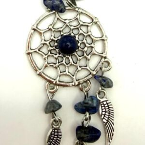 Keyring - Blue Stone Dreamcatcher
