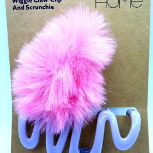 Hair Scrunchie & Wiggle Claw Clip